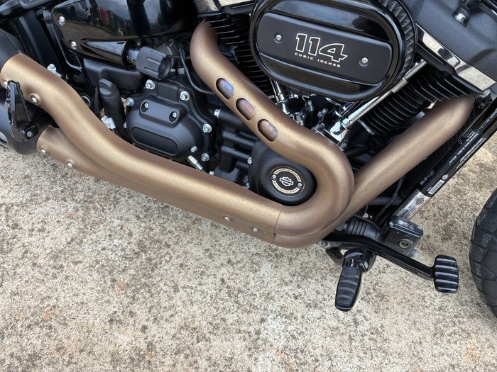 2021 HARLEY-DAVIDSON FXFBS FAT BOB (114) Green