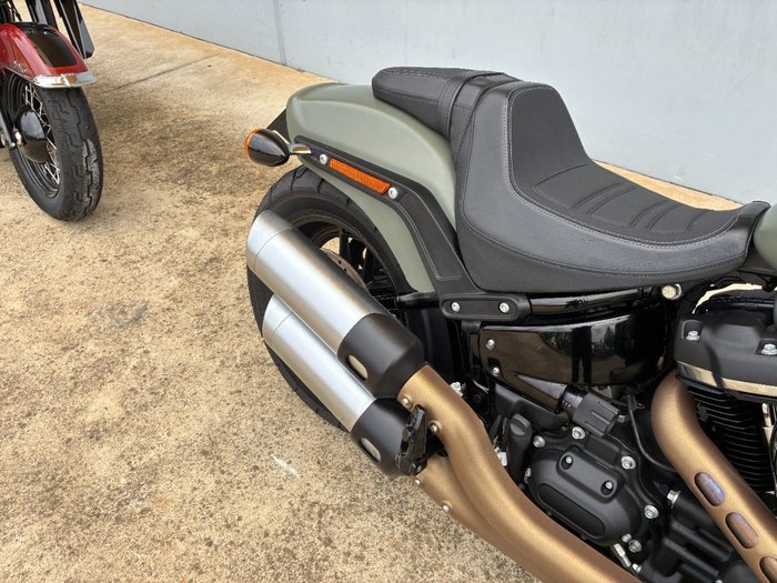 2021 HARLEY-DAVIDSON FXFBS FAT BOB (114) Green