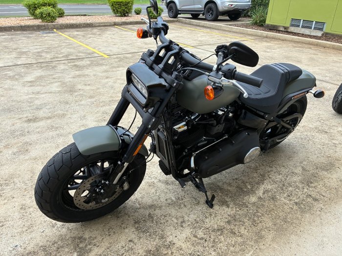 2021 HARLEY-DAVIDSON FXFBS FAT BOB (114) Green