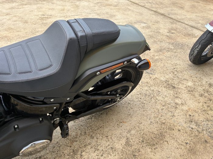2021 HARLEY-DAVIDSON FXFBS FAT BOB (114) Green