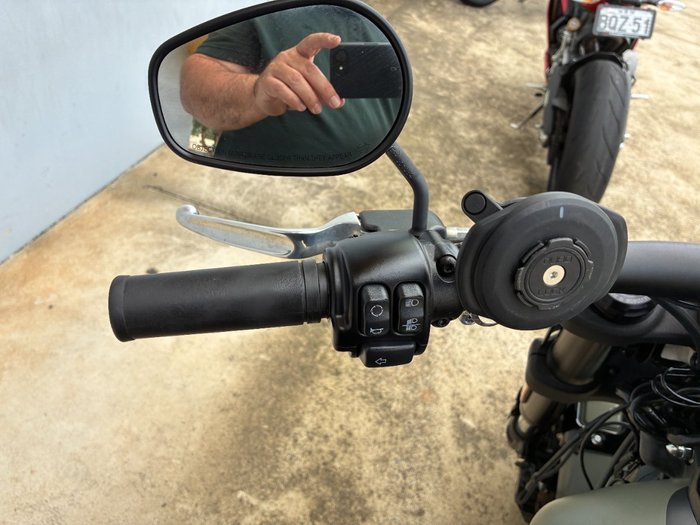 2021 HARLEY-DAVIDSON FXFBS FAT BOB (114) Green