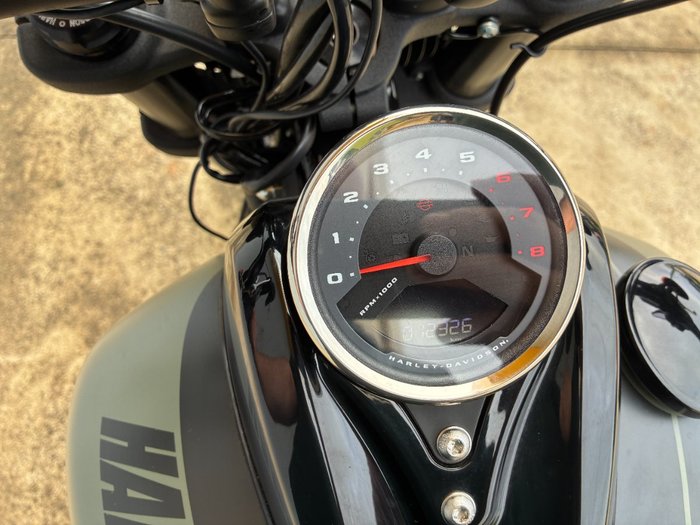 2021 HARLEY-DAVIDSON FXFBS FAT BOB (114) Green