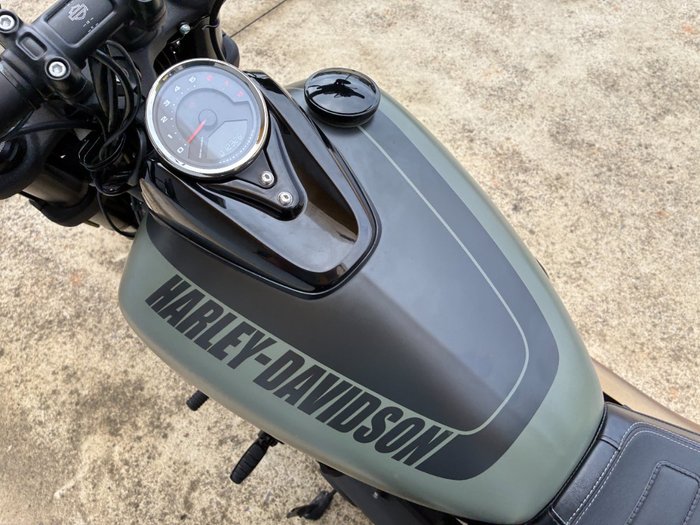 2021 HARLEY-DAVIDSON FXFBS FAT BOB (114) Green