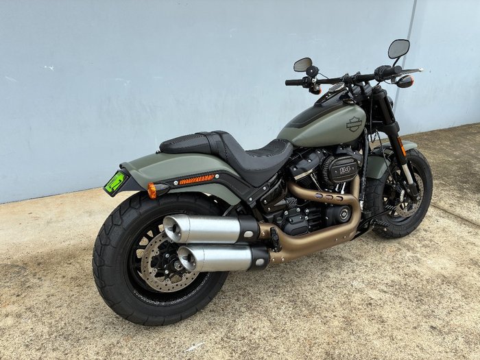 2021 HARLEY-DAVIDSON FXFBS FAT BOB (114) Green