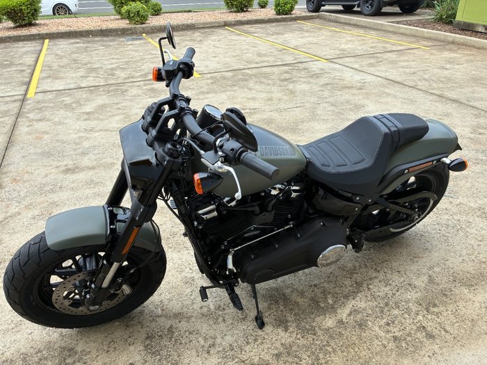 2021 HARLEY-DAVIDSON FXFBS FAT BOB (114) Green