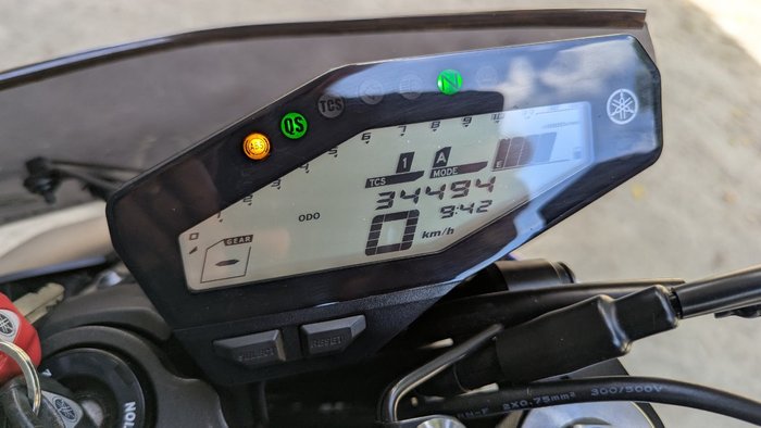 2017 Yamaha MT-09 Blue