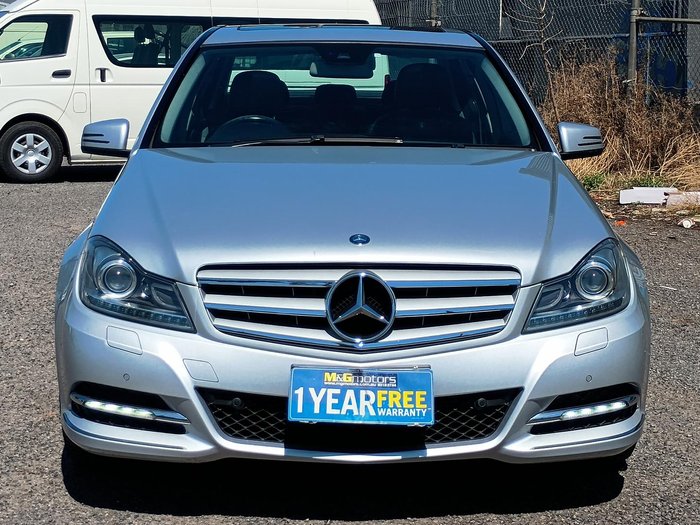 2011 Mercedes-Benz C-Class C220 CDI Elegance W204 MY10 Iridium Silver