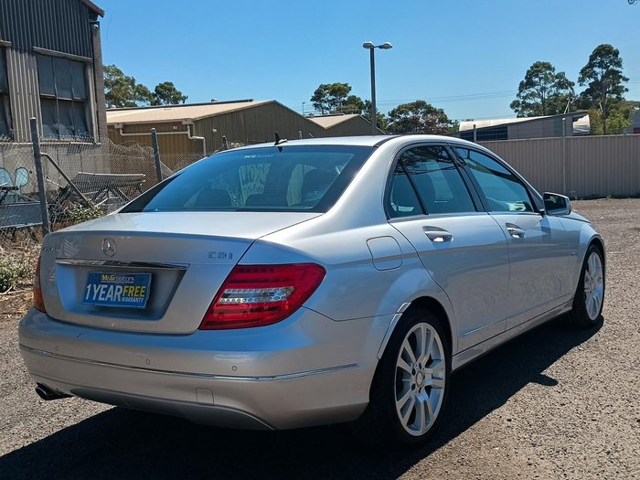 2011 Mercedes-Benz C-Class C220 CDI Elegance W204 MY10 Iridium Silver
