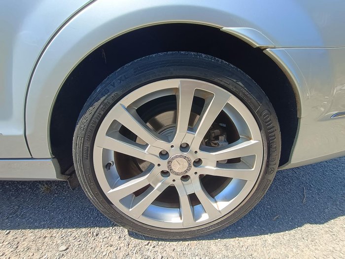 2011 Mercedes-Benz C-Class C220 CDI Elegance W204 MY10 Iridium Silver