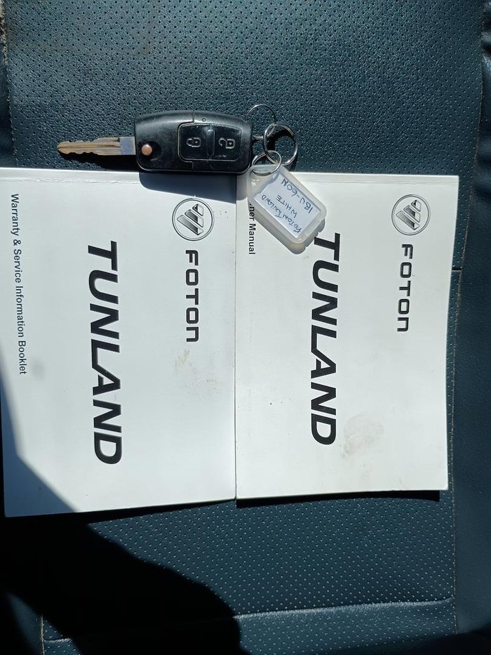 2014 Foton Tunland P201 4X4 Dual Range White