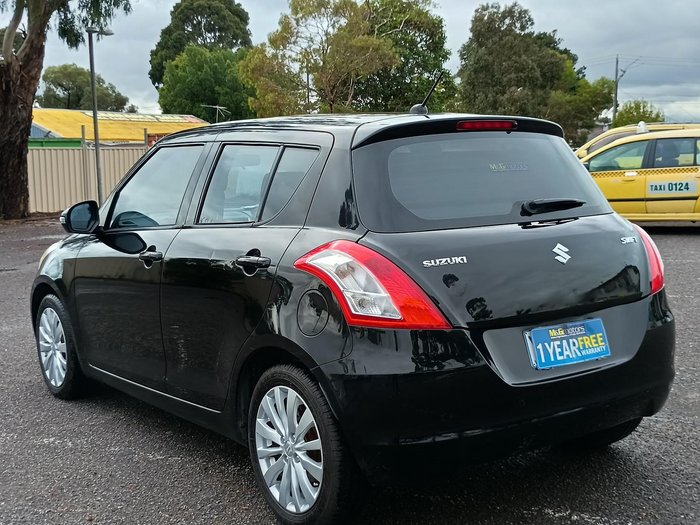 2011 Suzuki Swift GLX FZ Super Black Pearl