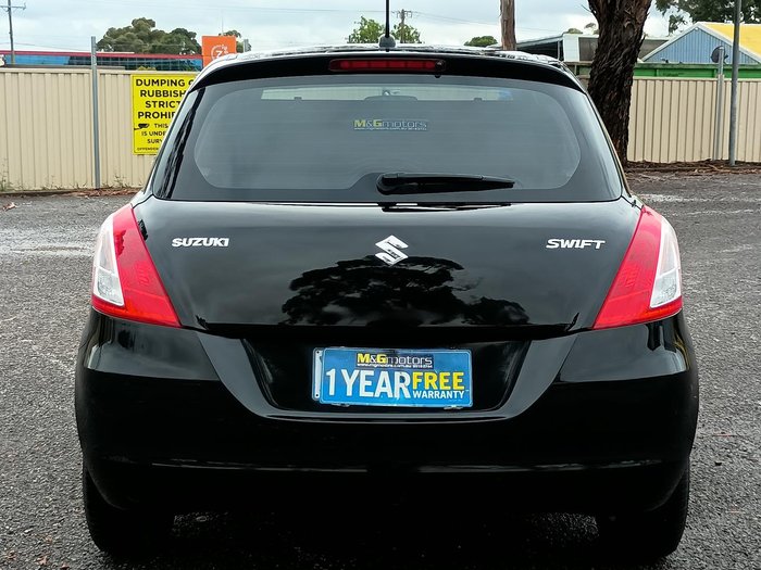 2011 Suzuki Swift GLX FZ Super Black Pearl