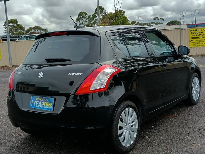 2011 Suzuki Swift GLX FZ Super Black Pearl