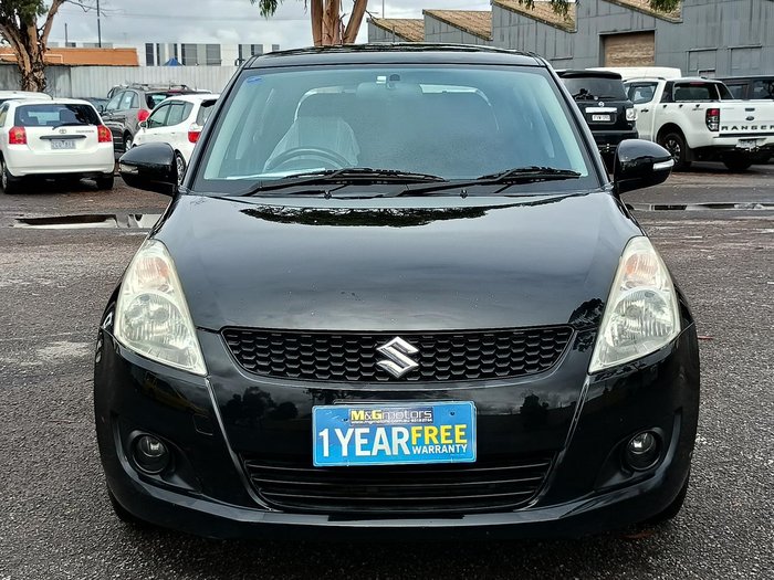 2011 Suzuki Swift GLX FZ Super Black Pearl