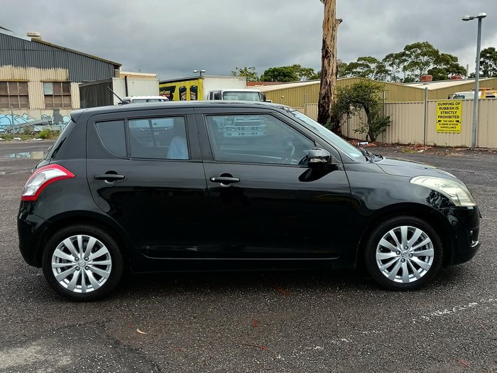 2011 Suzuki Swift GLX FZ Super Black Pearl