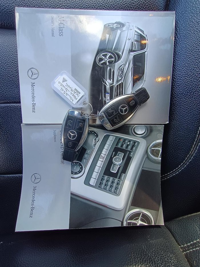 2012 Mercedes-Benz M-Class ML250 BlueTEC W166 4X4 Constant Iridium Silver