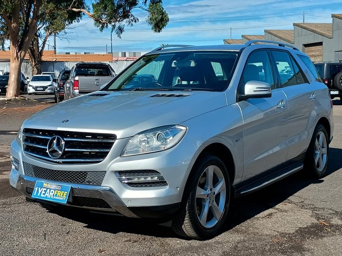 2012 Mercedes-Benz M-Class ML250 BlueTEC W166 4X4 Constant Iridium Silver