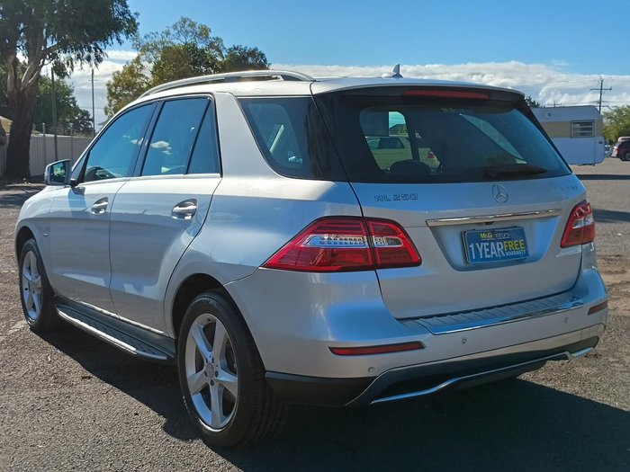 2012 Mercedes-Benz M-Class ML250 BlueTEC W166 4X4 Constant Iridium Silver