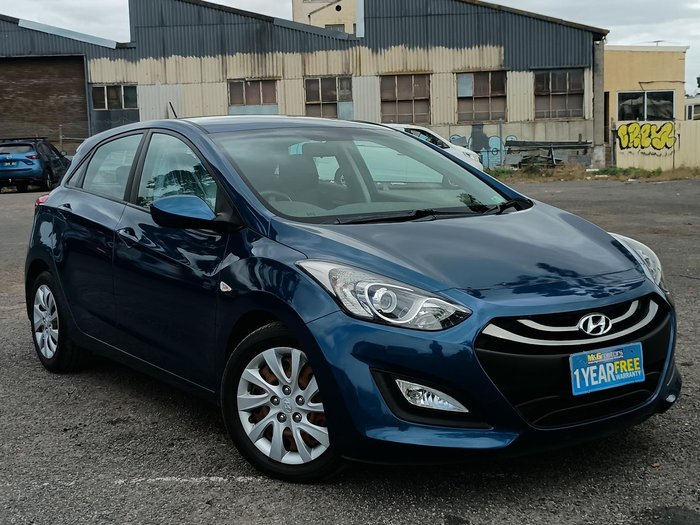 2014 Hyundai i30 Active GD2 MY14 Dazzling Blue