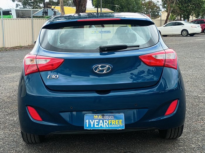 2014 Hyundai i30 Active GD2 MY14 Dazzling Blue