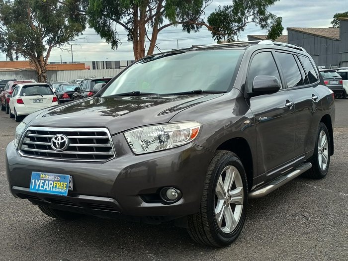 2009 Toyota Kluger Grande GSU40R Graphite