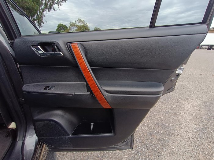 2009 Toyota Kluger Grande GSU40R Graphite