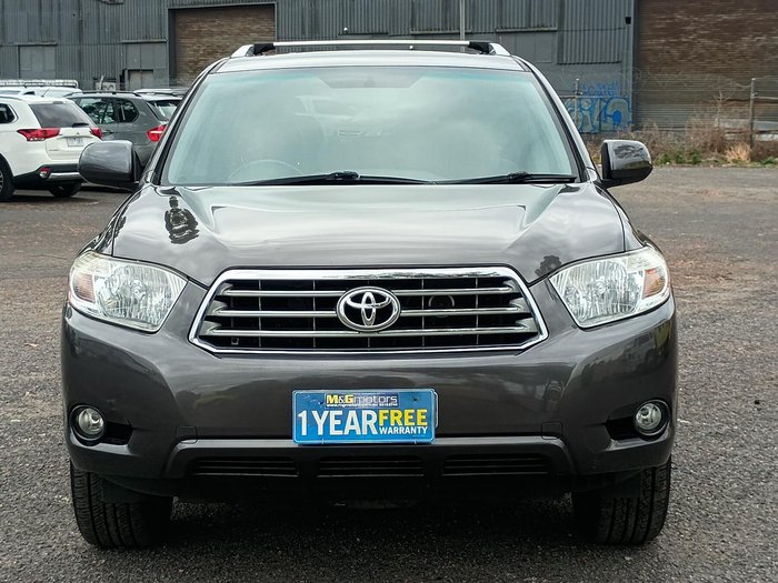 2009 Toyota Kluger Grande GSU40R Graphite