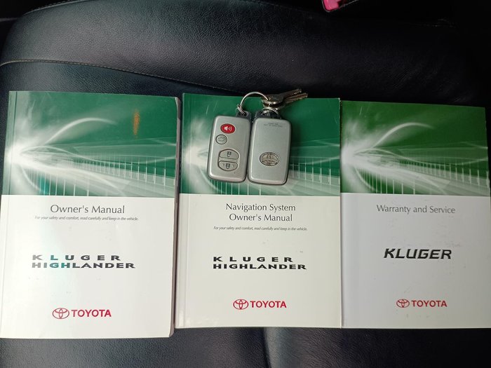 2009 Toyota Kluger Grande GSU40R Graphite