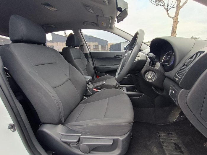 2009 Hyundai i30 SX FD MY09 Crystal White