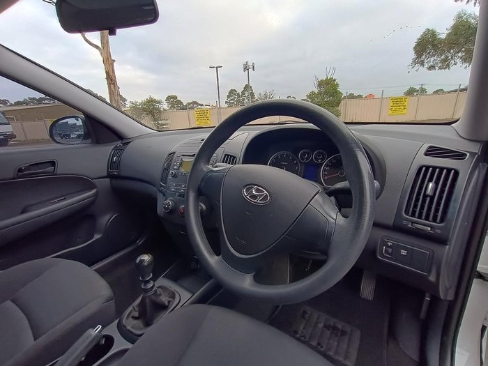 2009 Hyundai i30 SX FD MY09 Crystal White