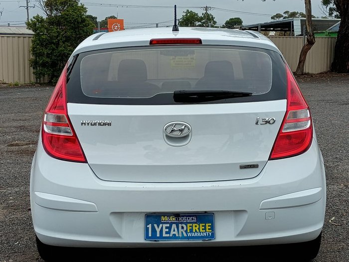 2009 Hyundai i30 SX FD MY09 Crystal White