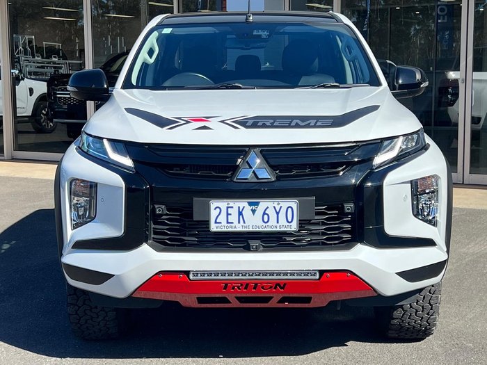 2023 Mitsubishi Triton Xtreme MR MY23 4X4 Dual Range White Diamond with Black Roof
