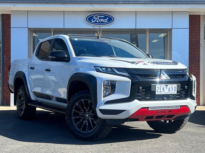 2023 Mitsubishi Triton Xtreme MR MY23 4X4 Dual Range White Diamond with Black Roof