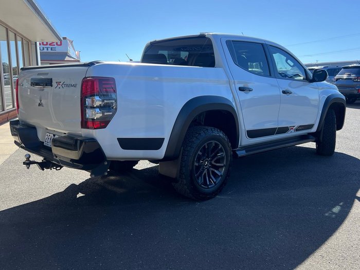 2023 Mitsubishi Triton Xtreme MR MY23 4X4 Dual Range White Diamond with Black Roof