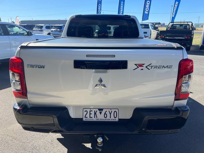 2023 Mitsubishi Triton Xtreme MR MY23 4X4 Dual Range White Diamond with Black Roof