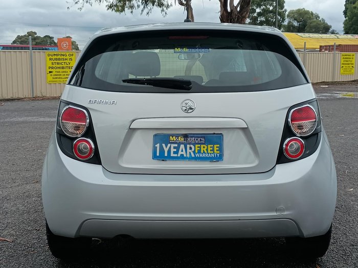 2012 Holden Barina TM Nitrate