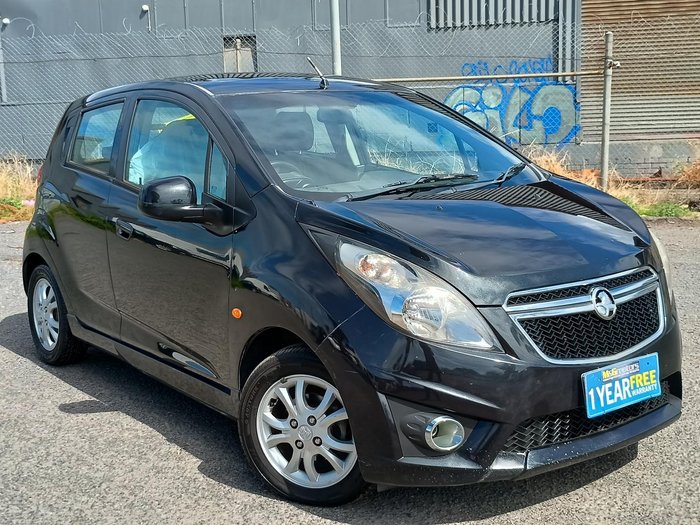 2013 Holden Barina Spark CD MJ MY13 Carbon Flash
