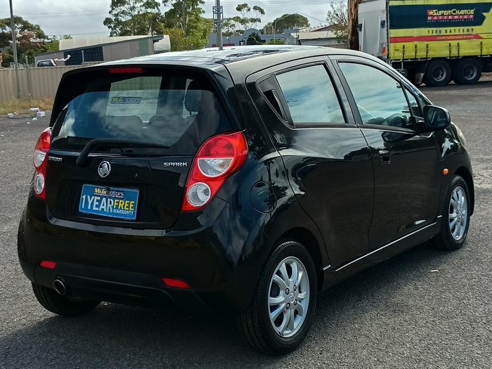 2013 Holden Barina Spark CD MJ MY13 Carbon Flash