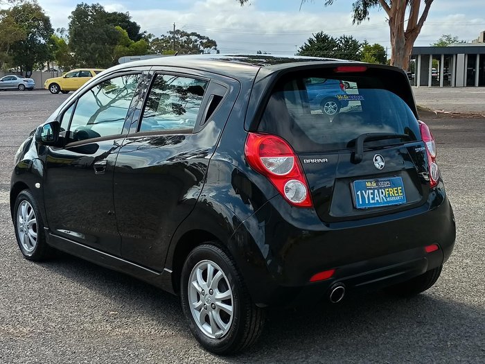 2013 Holden Barina Spark CD MJ MY13 Carbon Flash