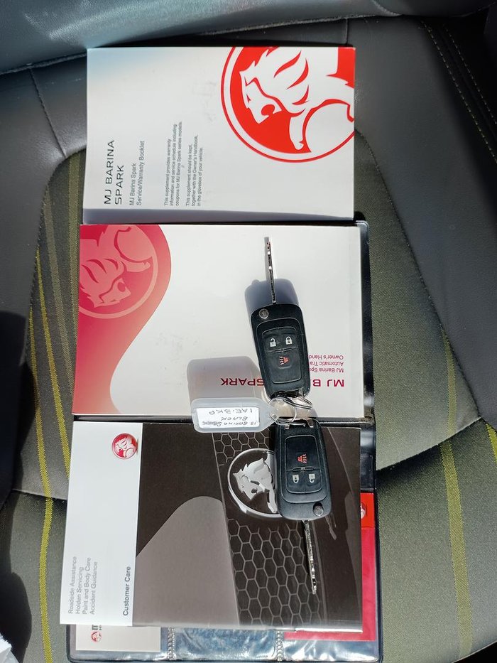 2013 Holden Barina Spark CD MJ MY13 Carbon Flash