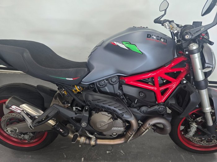 2016 DUCATI MONSTER 821 GREY