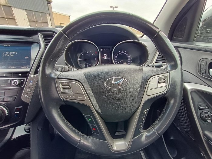 2016 Hyundai Santa Fe Elite DM3 Series II MY17 4X4 On Demand Grey