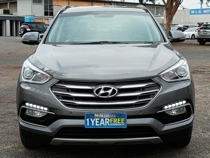 2016 Hyundai Santa Fe Elite DM3 Series II MY17 4X4 On Demand Grey