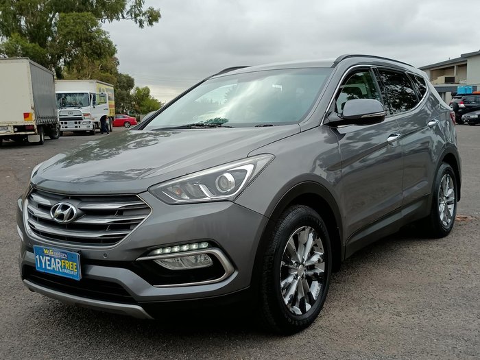 2016 Hyundai Santa Fe Elite DM3 Series II MY17 4X4 On Demand Grey