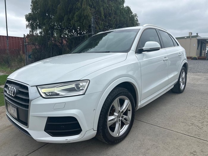 2016 Audi Q3 TFSI Sport 8U MY16 Four Wheel Drive Glacier White