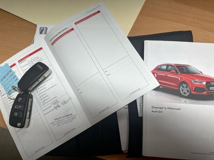 2016 Audi Q3 TFSI Sport 8U MY16 Four Wheel Drive Glacier White