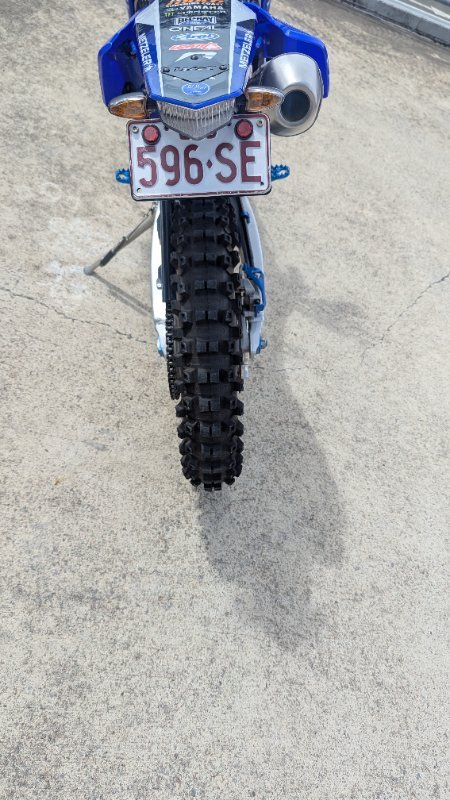 2018 Yamaha WR450F Blue