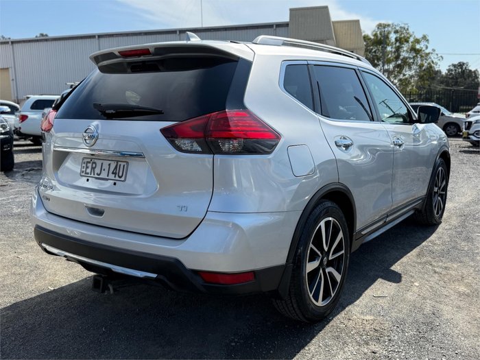 2018 NISSAN X-TRAIL Ti (4WD) T32 SERIES 2 SILVER OR CHROME