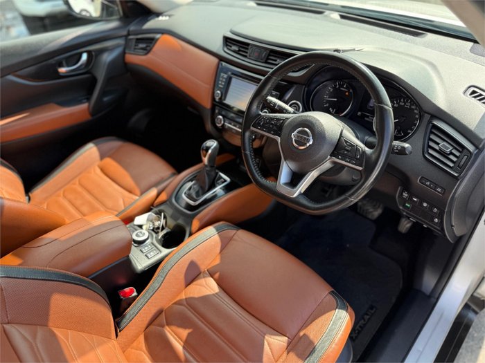 2018 NISSAN X-TRAIL Ti (4WD) T32 SERIES 2 SILVER OR CHROME