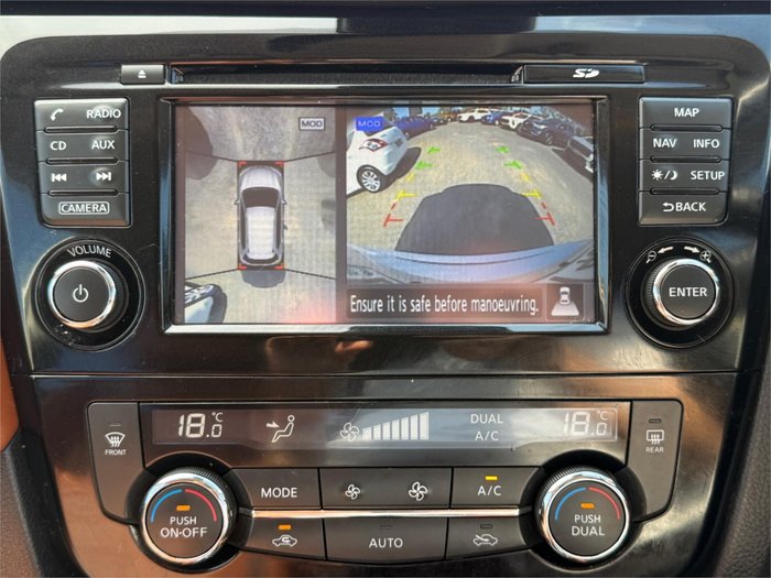 2018 NISSAN X-TRAIL Ti (4WD) T32 SERIES 2 SILVER OR CHROME